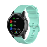 Per cinturino in silicone Garmin Vivoactive 4 da 22 mm