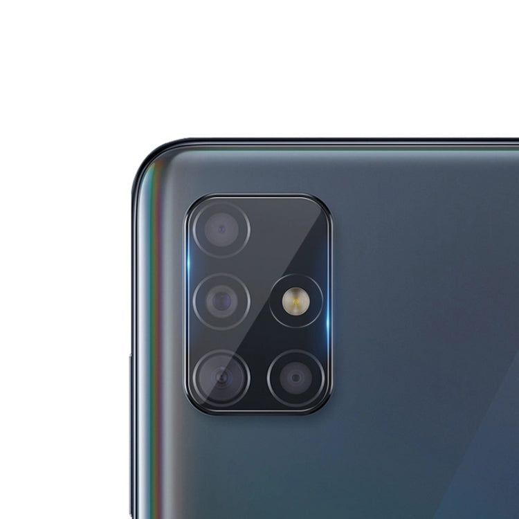 Pellicola vetro temperato obiettivo Galaxy A51 2 pezzi