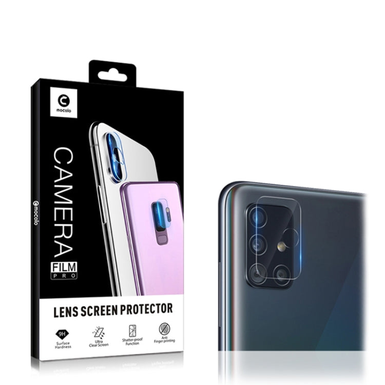 Pellicola vetro temperato obiettivo Galaxy A51 2 pezzi