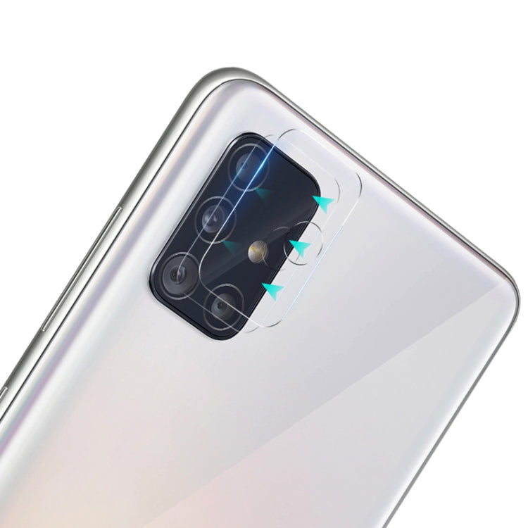 Pellicola vetro temperato obiettivo Galaxy A51 2 pezzi