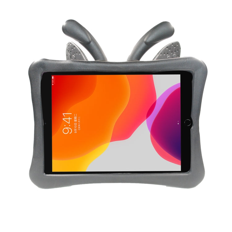 Staffa a farfalla Stile EVA Bambini Copertura piatta a prova di caduta Guscio/custodia protettiva, For iPad 10.2 2021 / 2020 / 2019/10.5