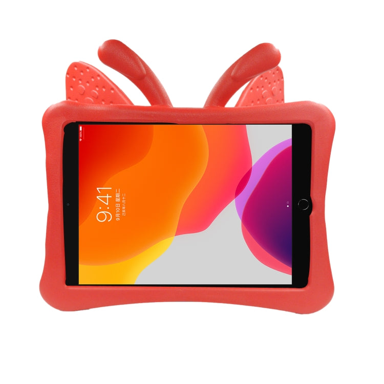 Staffa a farfalla Stile EVA Bambini Copertura piatta a prova di caduta Guscio/custodia protettiva, For iPad 10.2 2021 / 2020 / 2019/10.5