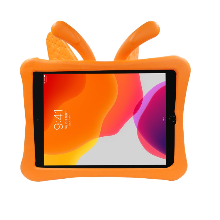 Staffa a farfalla Stile EVA Bambini Copertura piatta a prova di caduta Guscio/custodia protettiva, For iPad 10.2 2021 / 2020 / 2019/10.5