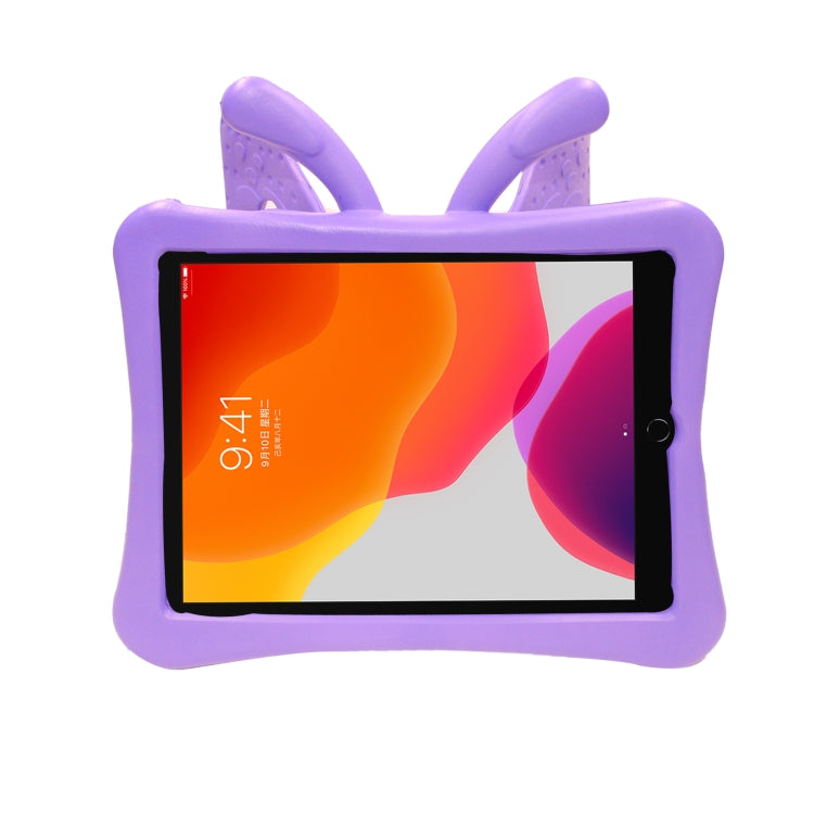 Staffa a farfalla Stile EVA Bambini Copertura piatta a prova di caduta Guscio/custodia protettiva, For iPad 10.2 2021 / 2020 / 2019/10.5