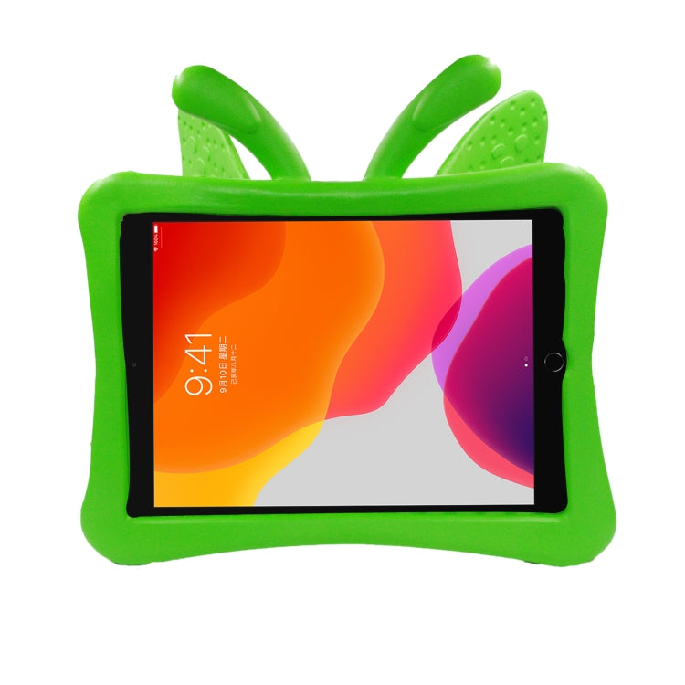 Staffa a farfalla Stile EVA Bambini Copertura piatta a prova di caduta Guscio/custodia protettiva, For iPad 10.2 2021 / 2020 / 2019/10.5
