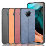 Per Xiaomi Poco F2 Pro/Xiaomi Redmi K30 Pro Antiurto Cucito Mucca Modello Pelle PC + PU + Custodia in TPU, For Xiaomi Poco F2 Pro