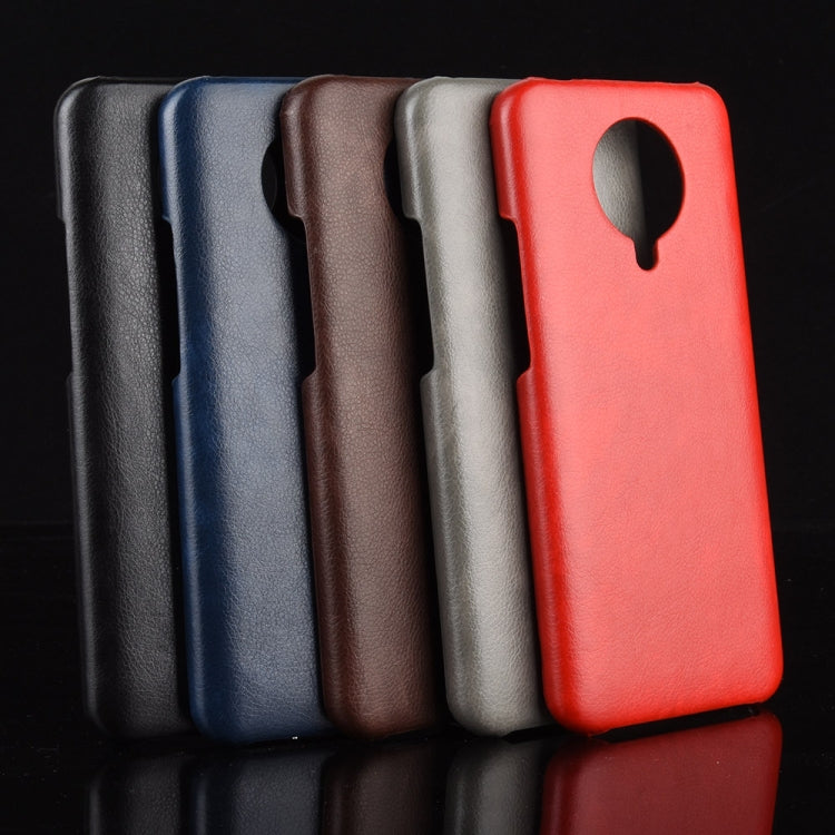 Per Xiaomi Poco F2 Pro antiurto Litchi Texture PC + custodia in PU, For Xiaomi Poco F2 Pro