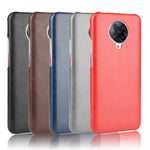 Per Xiaomi Poco F2 Pro antiurto Litchi Texture PC + custodia in PU, For Xiaomi Poco F2 Pro