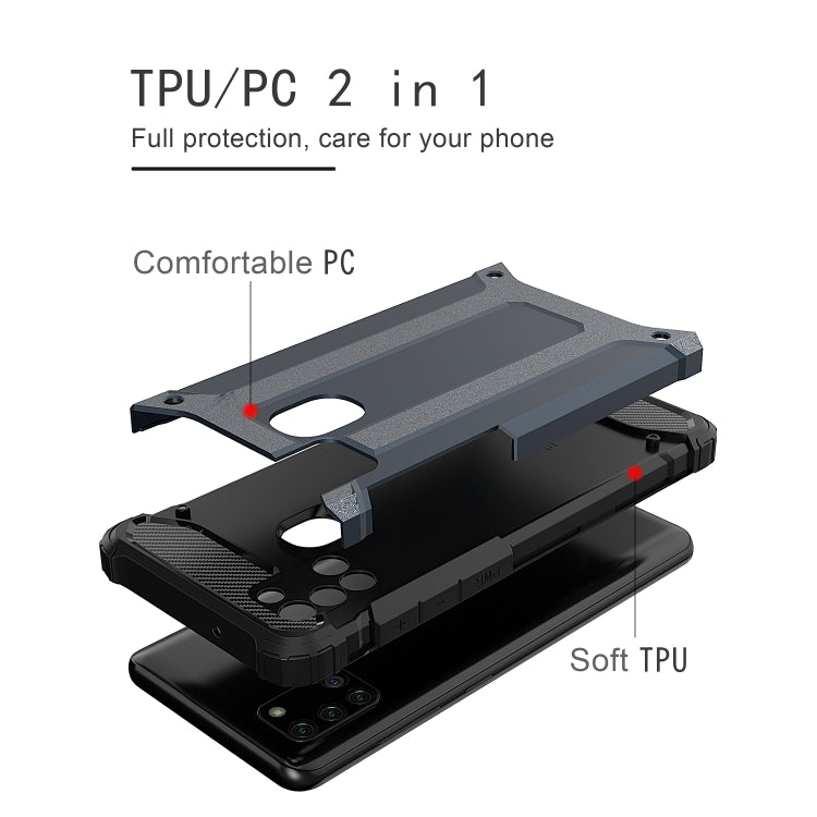 Custodia combinata TPU e PC per Samsung Galaxy A21s