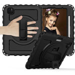 Per iPad Pro 11 (2020) PC + custodia combinata antiurto in silicone con supporto e maniglia rotanti a 360 gradi, For iPad Pro 11 (2020), For iPad Pro 11  (2020)