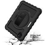 Per iPad Pro 11 (2020) PC + custodia combinata antiurto in silicone con supporto e maniglia rotanti a 360 gradi, For iPad Pro 11 (2020), For iPad Pro 11  (2020)