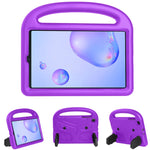 Guscio protettivo piatto anti caduta in EVA stile passero con staffa, For Galaxy Tab A 8.4（2020）