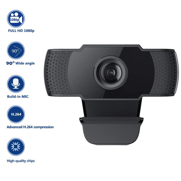 Sensore CMOS per fotocamera webcam USB HD 1080P Megapixel con microfono per computer portatili