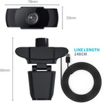Sensore CMOS per fotocamera webcam USB HD 1080P Megapixel con microfono per computer portatili