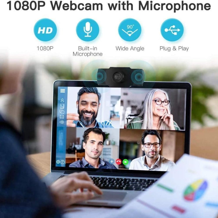 Sensore CMOS per fotocamera webcam USB HD 1080P Megapixel con microfono per computer portatili