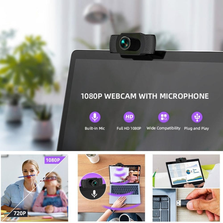 Sensore CMOS per fotocamera webcam USB HD 1080P Megapixel con microfono per computer portatili