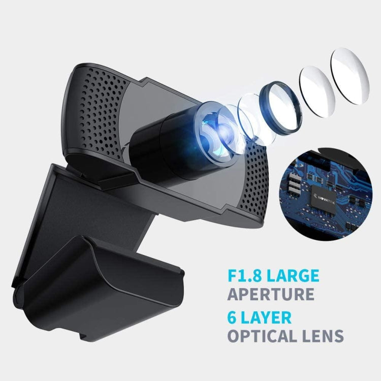Sensore CMOS per fotocamera webcam USB HD 1080P Megapixel con microfono per computer portatili