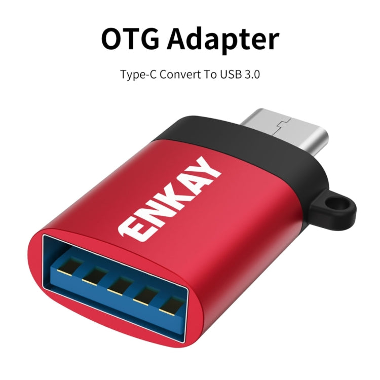 Adattatore OTG USB-C a USB 3.0 in lega di alluminio