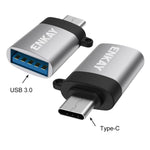 Adattatore OTG USB-C a USB 3.0 in lega di alluminio