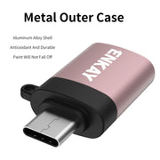 ENKAY ENK-AT101 Convertitore adattatore dati OTG da USB-C / Tipo-C a USB 3.0 in lega di alluminio, ENK-AT101