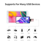 Adattatore OTG USB-C a USB 3.0 in lega di alluminio