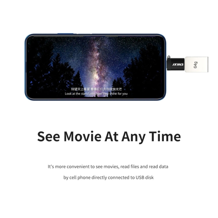 Adattatore OTG USB-C a USB 3.0 in lega di alluminio
