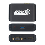 Adattatore da USB 3.0 a HDMI+VGA