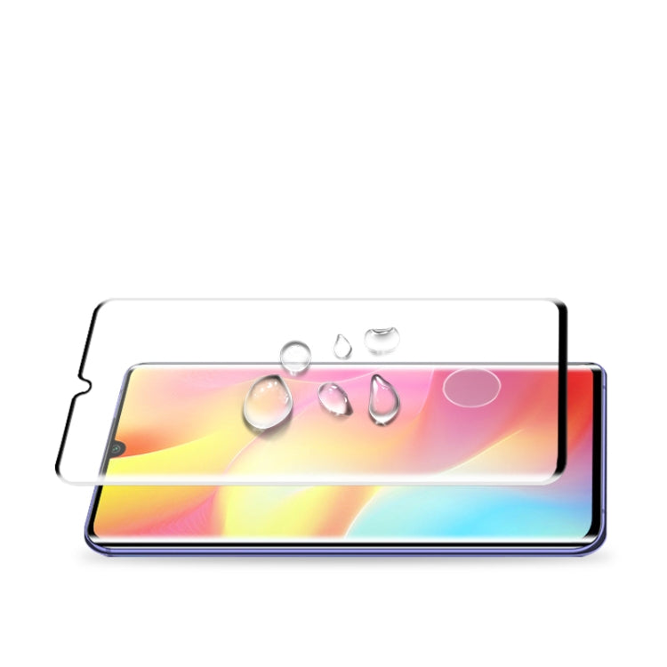 Pellicola in vetro temperato curvo a schermo intero mocolo 0,33 mm 9H 3D, For Xiaomi Note10 Pro / Note10 Lite