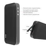 AEC BT-205 Altoparlante portatile senza fili Bluetooth Altoparlante musicale stereo Microfono incorporato, supporto TF Card