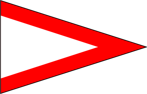 Pennello segnalazione nautica di manovra "Station" 60x75cm 8345-12-120-7196 FLAG013