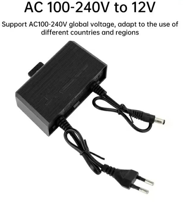 Alimentatore 12V 2A impermeabile IP66 per telecamere CCTV LED router Q-DC550 6972661397321 T296
