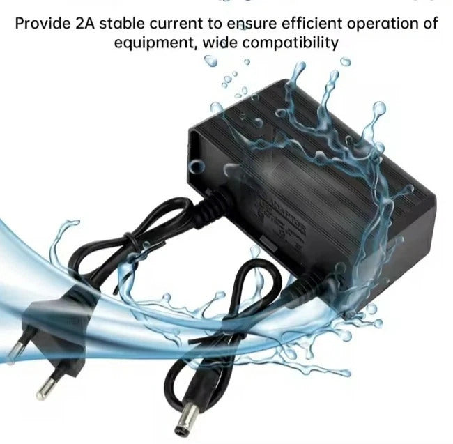 Alimentatore 12V 2A impermeabile IP66 per telecamere CCTV LED router Q-DC550 6972661397321 T296