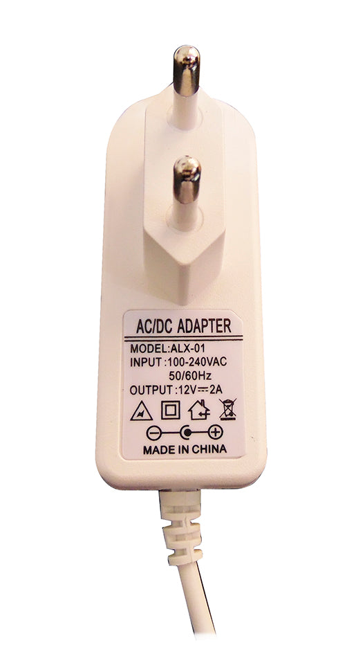 Alimentatore switching 12V/2A - bianco T417