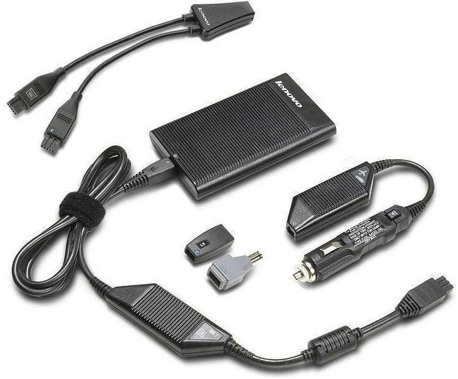 Alimentatore 90W ultra slim con connettore per auto Lenovo 0884343915883 41R4493 PB55GF4 T421