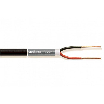 Speaker Cable on Reel 2x 2.50 mm² 100 m Black