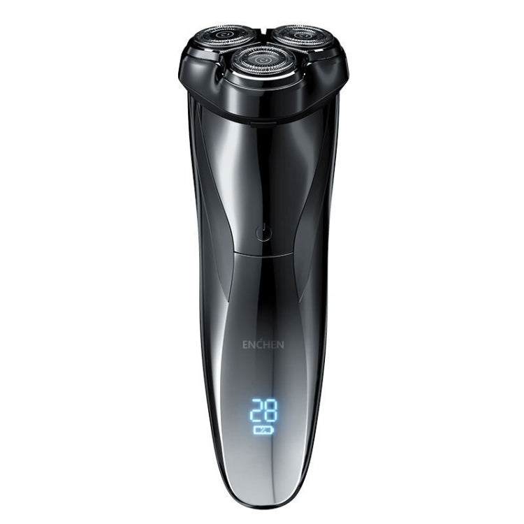 Rasoio da barba elettrico originale Xiaomi Youpin Yingqu Blackstone3 da uomo portatile per la cura del viso con tre teste di taglio