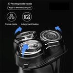Rasoio elettrico Xiaomi Youpin Yingqu Blackstone3 con 3 teste