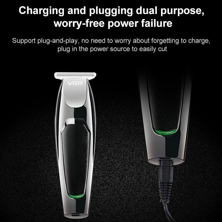 Tagliacapelli elettrico USB 10W con 5 pettini VGR V-030