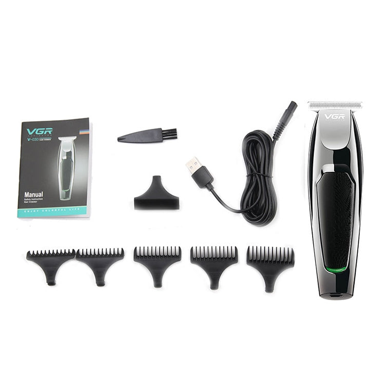 Tagliacapelli elettrico USB 10W con 5 pettini VGR V-030