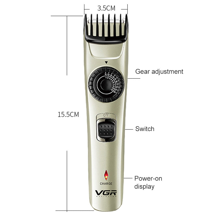 Tagliacapelli autoregolante controllabile multi-dimensione VGR V-031 da 5 W USB, V-031