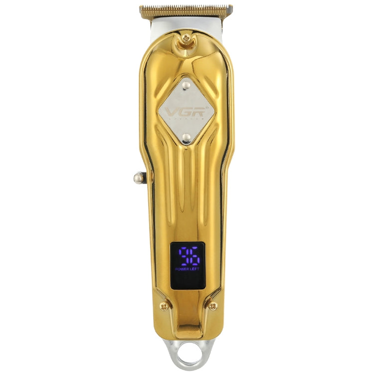 Tagliacapelli professionale in metallo USB VGR V-261 da 8 W con display digitale a LED, V-261 (Gold), V-261 (Silver)