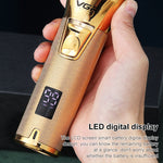 Tagliacapelli elettrico USB VGR V-280 10W con display LED