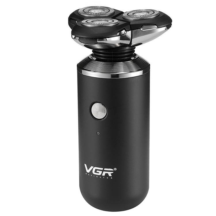 Rasoio elettrico a tre reti galleggiante tridimensionale omnidirezionale USB VGR V-317 da 5 W, V-317