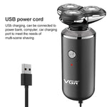 Rasoio elettrico a tre reti USB VGR V-317 5W
