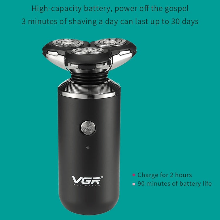 Rasoio elettrico a tre reti USB VGR V-317 5W
