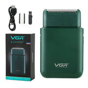 Rasoio elettrico alternativo portatile USB VGR V-390 da 5 W, V-390 (Black), V-390 (Green)