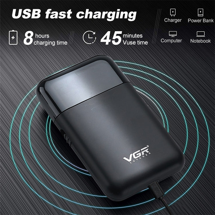 Rasoio elettrico portatile USB VGR V-390 5W