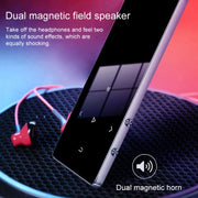 Lettore musicale MP3 MP4 Bluetooth 8GB metallo 1,8"