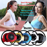 Lettore MP3 Bluetooth con cuffie wireless e radio FM