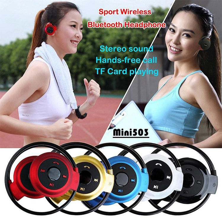Lettore MP3 Bluetooth con cuffie wireless e radio FM